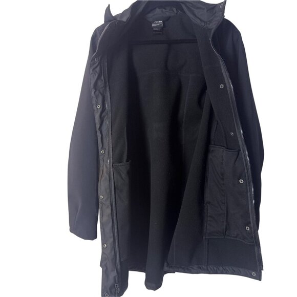 The North Face Womens Black Belted Hooded Softshell Coat S - Picture 7 of 9